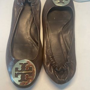 Tory Burch brown flats